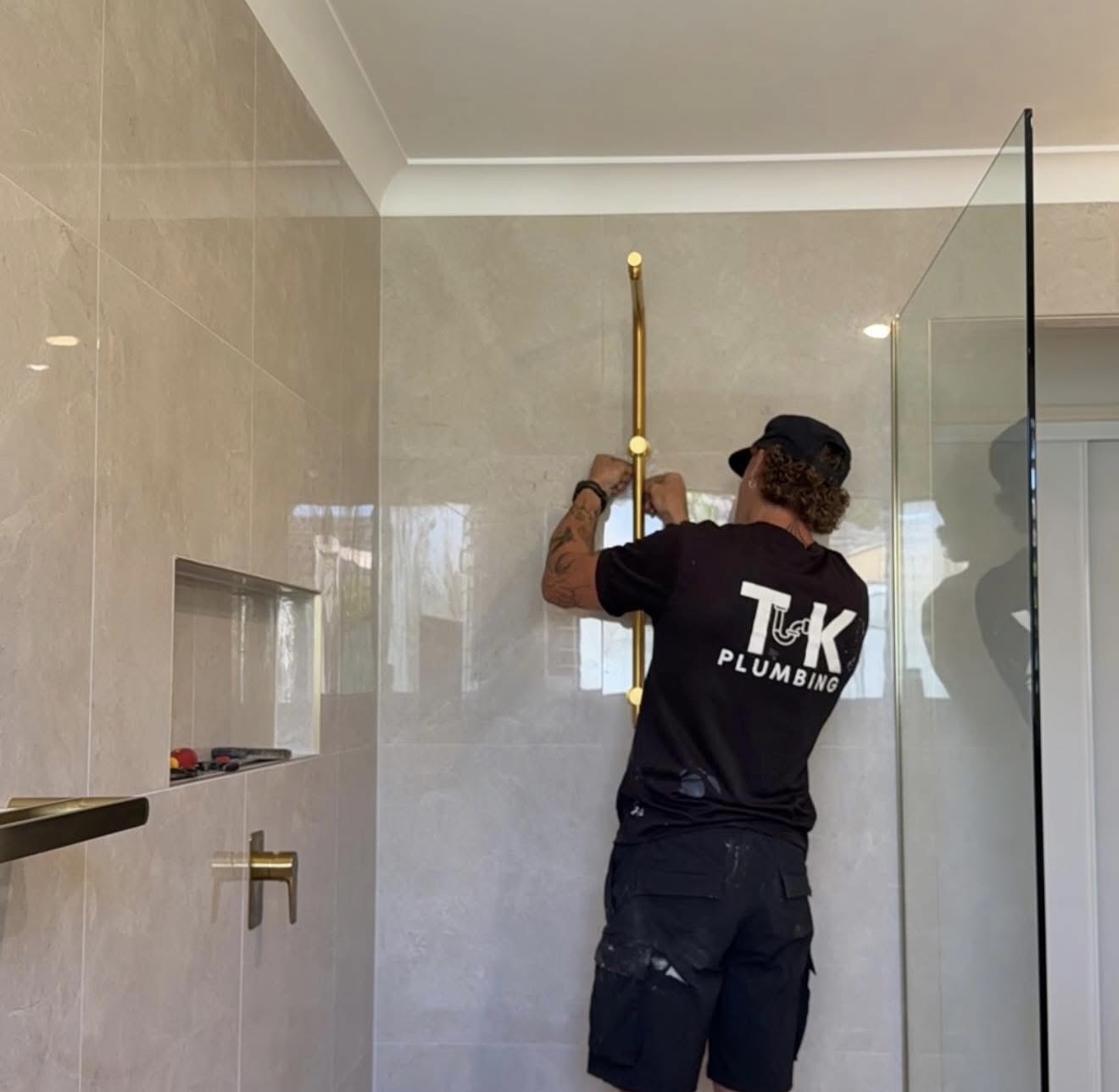 Tainui, owner of TK Plumbing Co